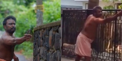 bijukuttan-revealed-story-of-viral-vishu-fire-work-and-replaced-in-vazha-2-movie-ePathram