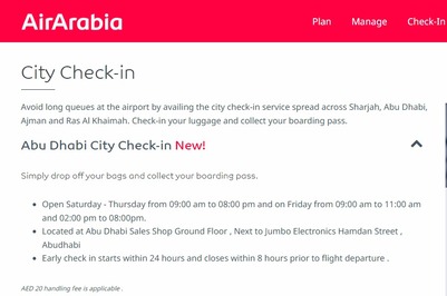 check-in-city-terminal-air-arabia-ePathram