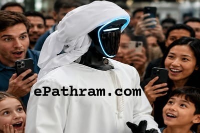 humanoid-robot-bu-sunaidah-in-eid-prayer-ePathram