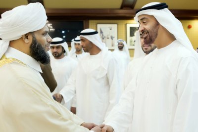 khaleel-bukhari-with-sheikh-muhammed-bin-zayed-ePathram