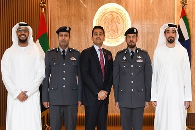 mou-signing-burjeel-holdings-with-abudhabi-police-fields-of-medicine-and-scientific-research-ePathram