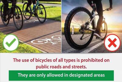 police-ban-two-wheelers-on-public-roads-in-ajman-ePathram