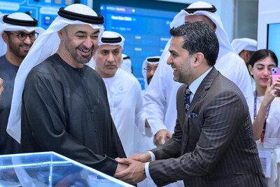 sheikh-mohamed-bin-zayed-al-nahyan-visit-burjeel-pavilion-ePathram