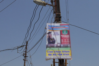 advertisement-on-kseb-electricity-pole-is-criminal-case-ePathram