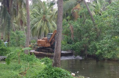 canolly-canal-chettuwa-river-re-construction-ePathram