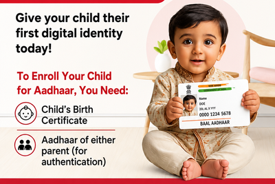 enroll-aadhaar-card-for-new-born-babies-ePathram