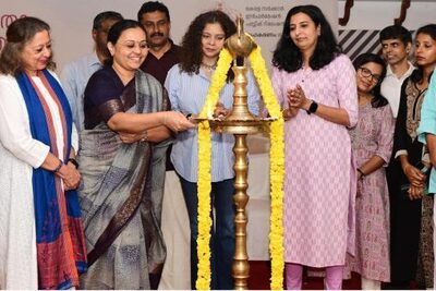 minister-veena-george-inaugurate-national-women-journalist-conclave-ePathram